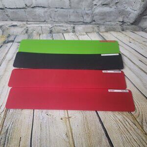 4 Sizzix Strip Discontinued Die Cut Bats Mountains Palm Tree Belts Buckles